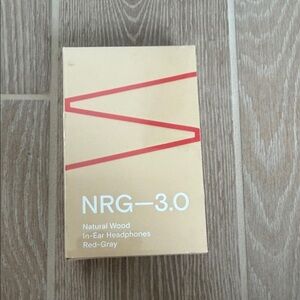 NRG 3.0 Red and Gray In-Ear Headphones